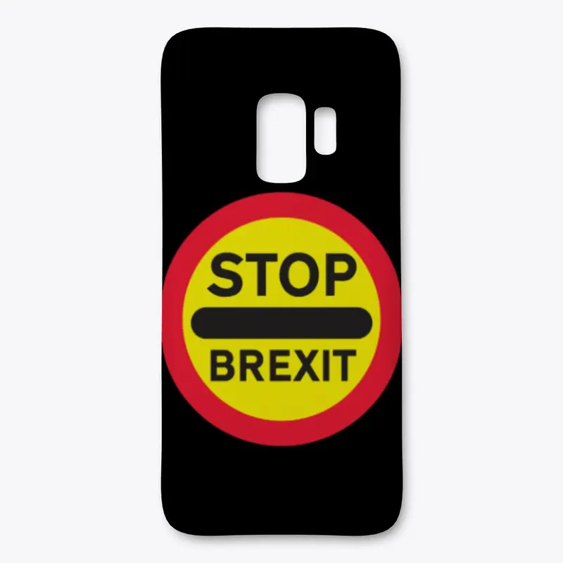 Stop Brexit Lollipop School Patrol Sign