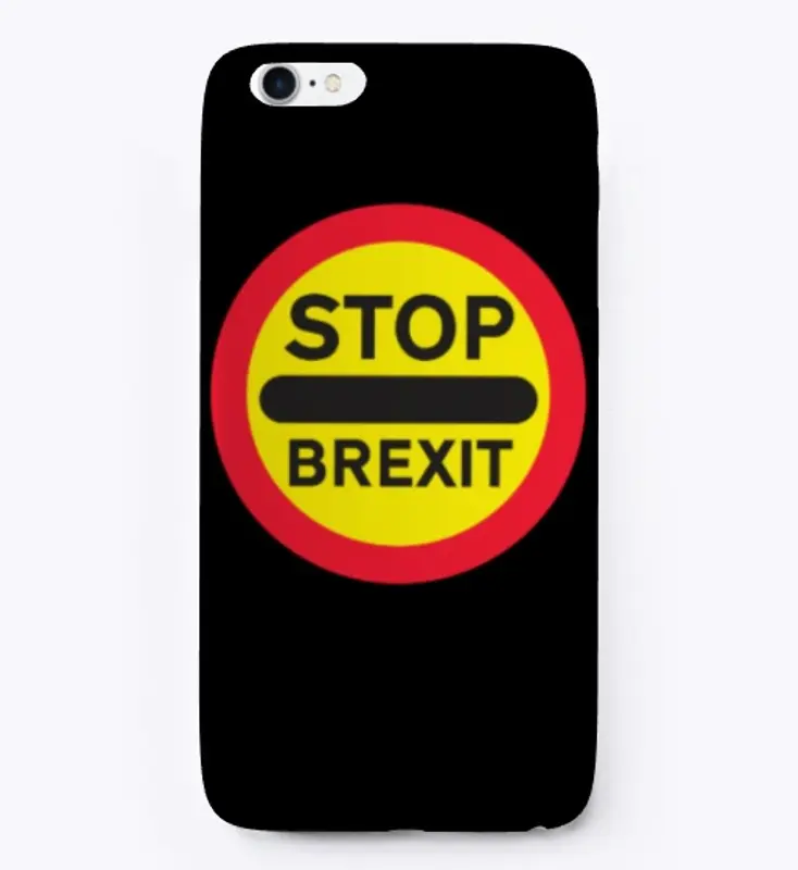 Stop Brexit Lollipop School Patrol Sign