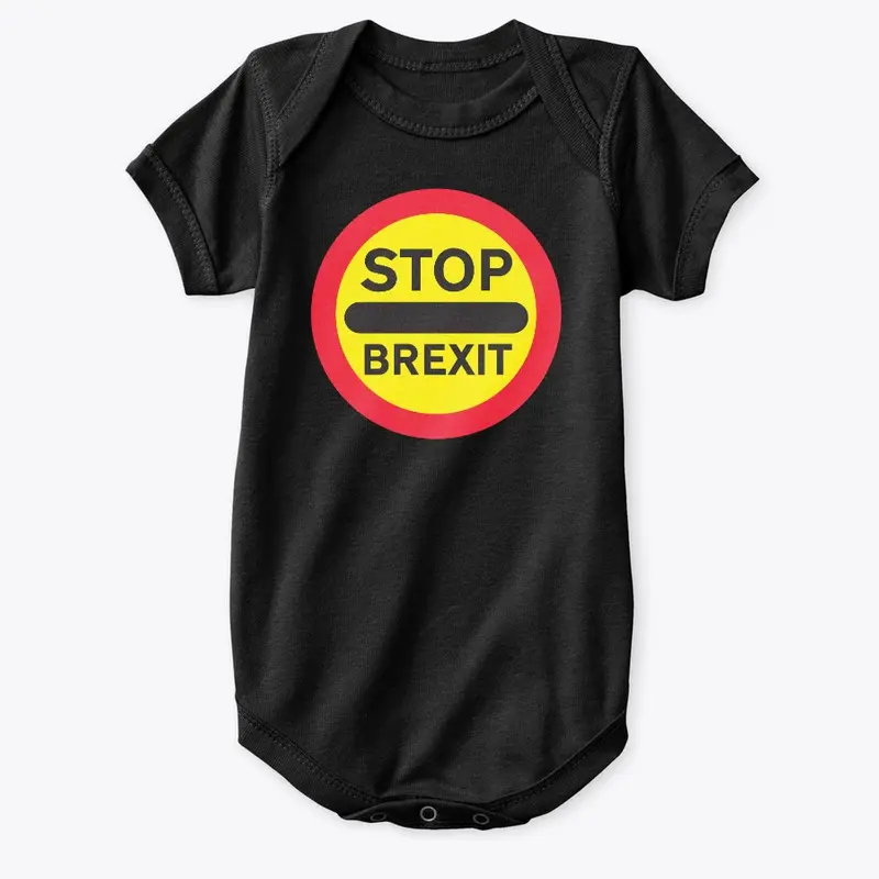 Stop Brexit Lollipop School Patrol Sign