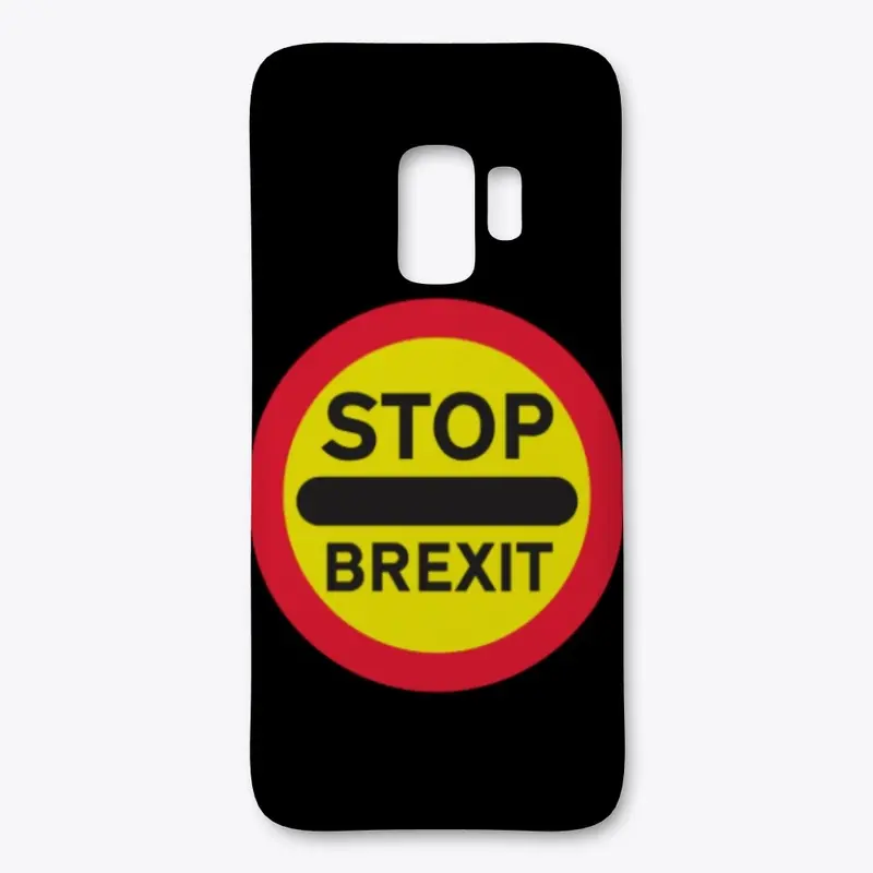 Stop Brexit Lollipop School Patrol Sign