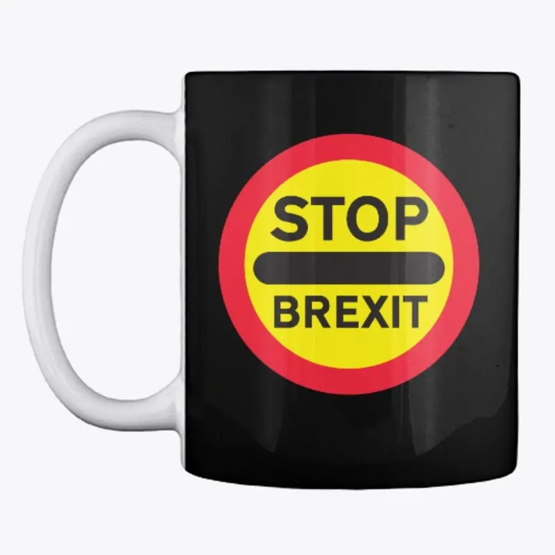 Stop Brexit Lollipop School Patrol Sign