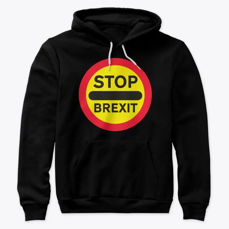 Stop Brexit Lollipop School Patrol Sign