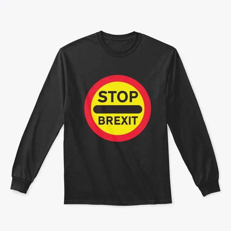 Stop Brexit Lollipop School Patrol Sign