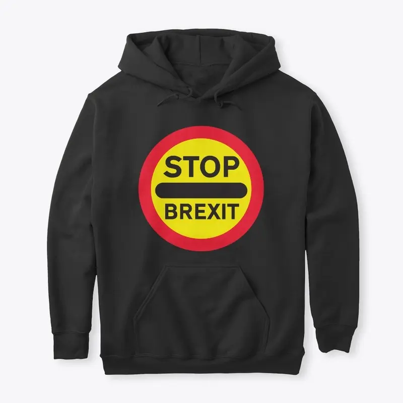 Stop Brexit Lollipop School Patrol Sign